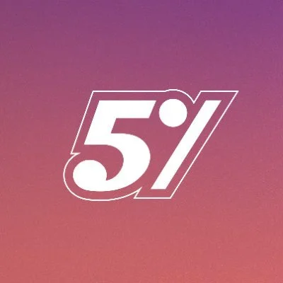 The 5%ers prop firm logo